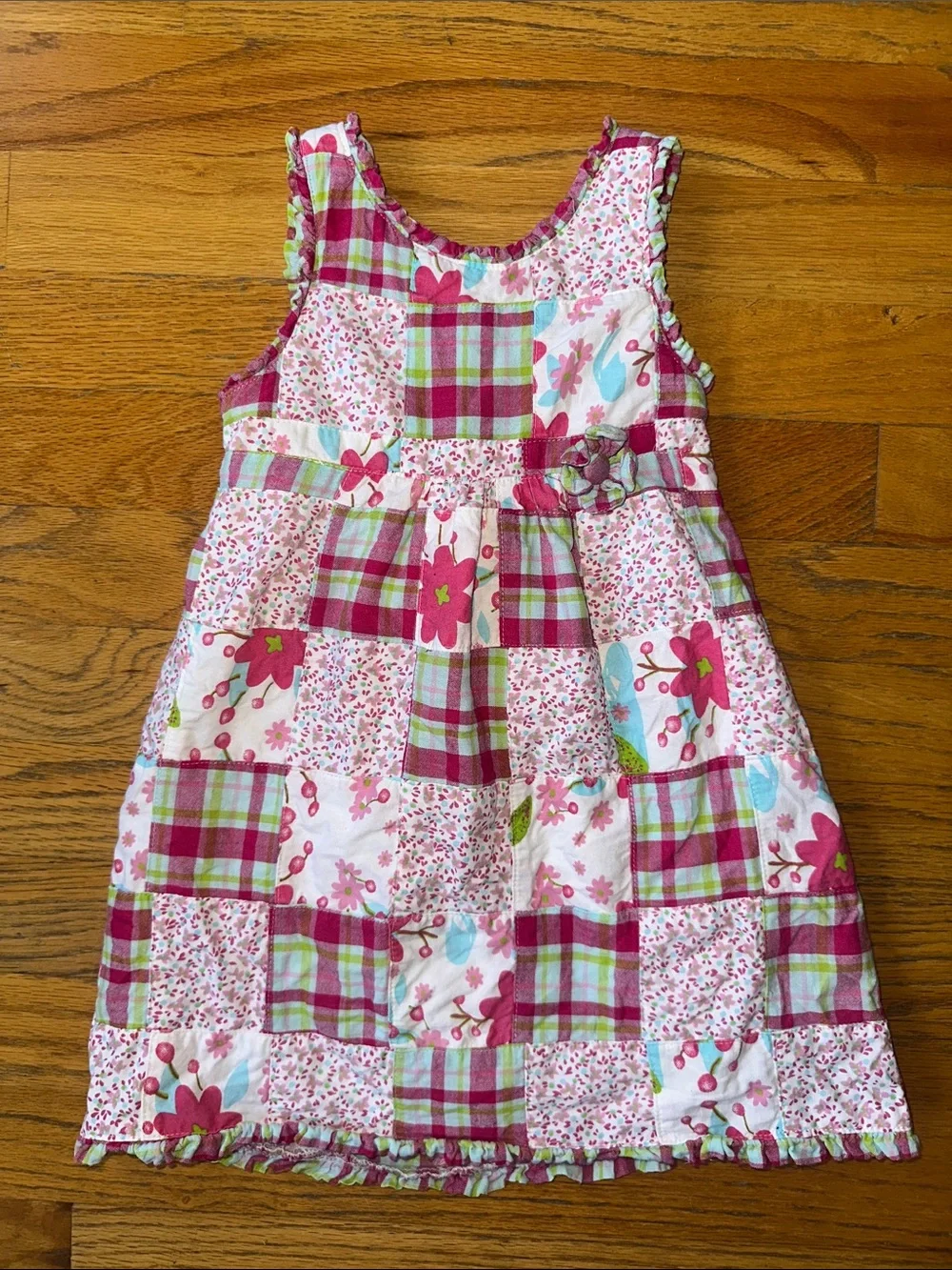 Savannah Babygirl Patchwork Sundress - Picture 3 of 7